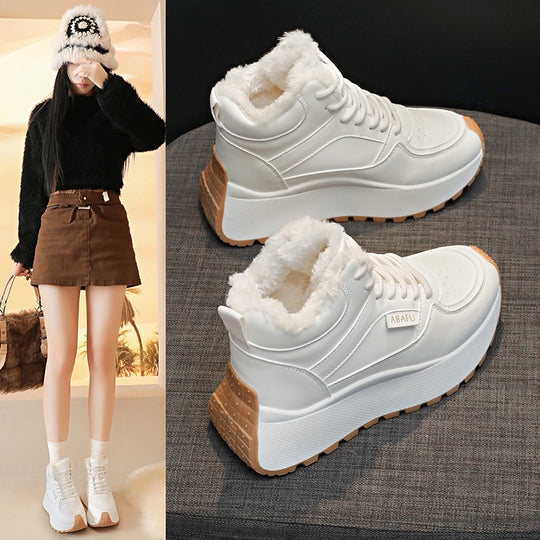 Damen Winterschuhe mit warmem Innenfutter und rutschfester Sohle EB
