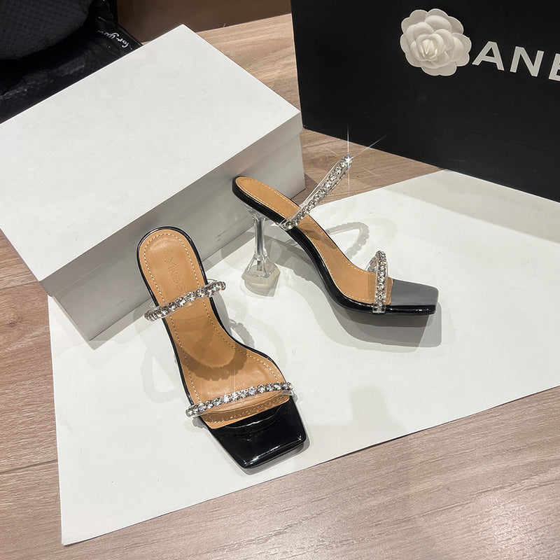Damen Glamouröse Sandalen EB