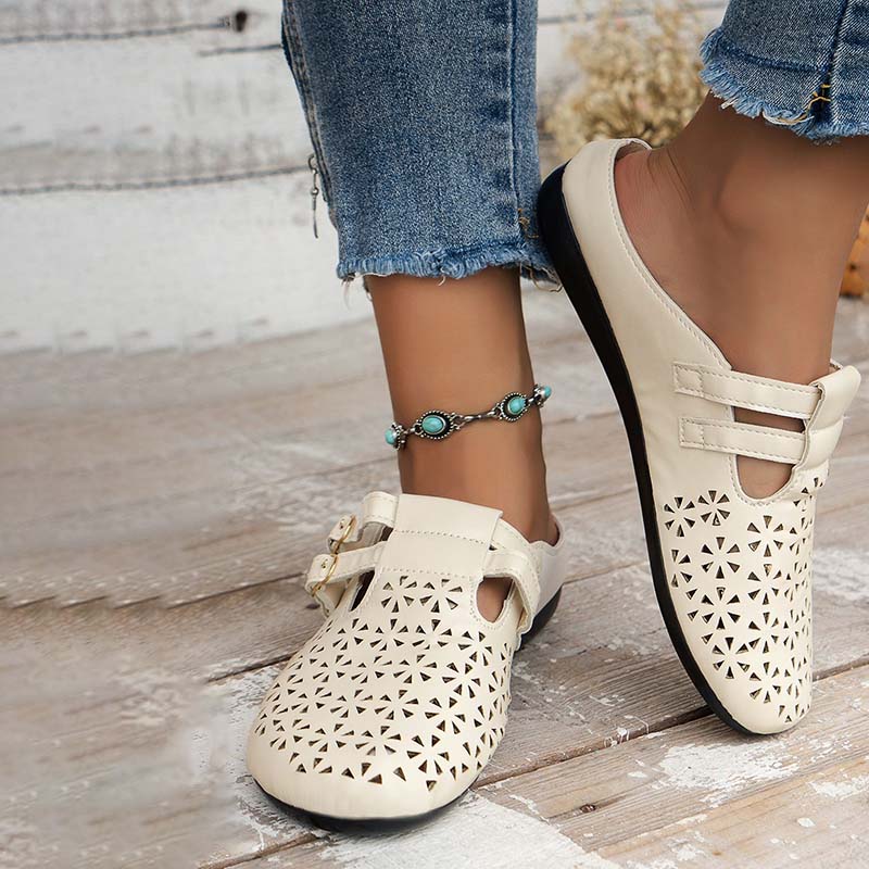 Lässige flache hohle Schuhe EB