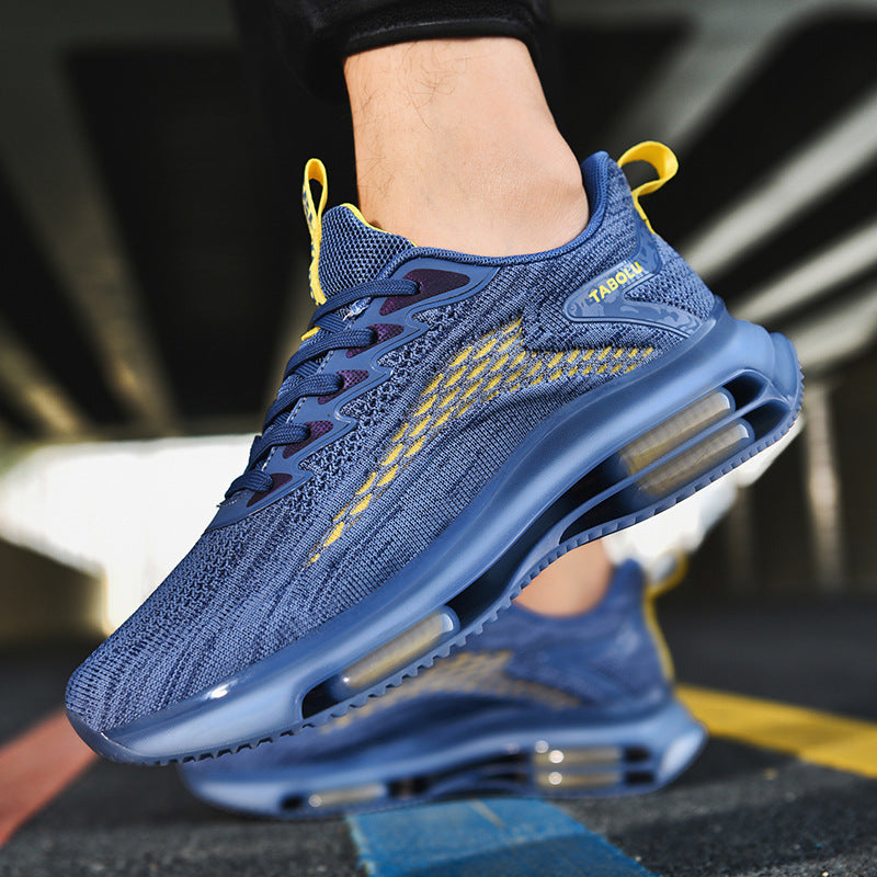 Damen Sportliche Laufschuhe mit atmungsaktiver Mesh-Oberfläche und stoßdämpfender Sohle EB