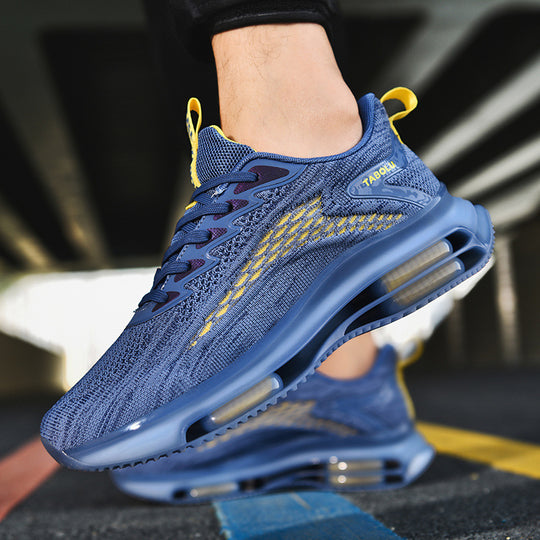 Damen Sportliche Laufschuhe mit atmungsaktiver Mesh-Oberfläche und stoßdämpfender Sohle EB