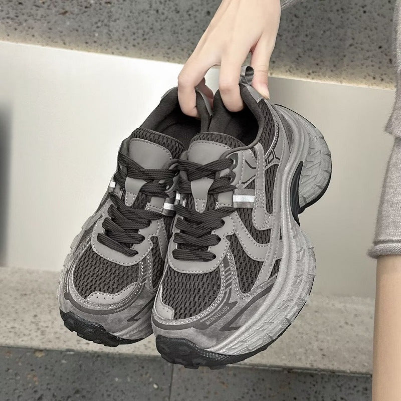 Damen Sportliche Sneakers mit ergonomischem Dämpfungssystem und atmungsaktivem Obermaterial EB