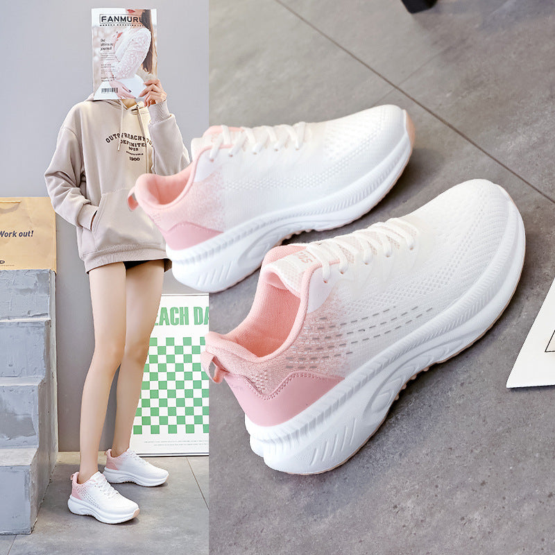Damen Atmungsaktive Laufschuhe mit stabilisierender Sohle und flexibler Dämpfung EB