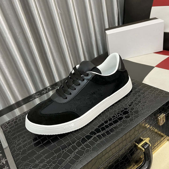 Damen Sneakers aus hochwertigem Leder und Wildleder mit modernem Design EB