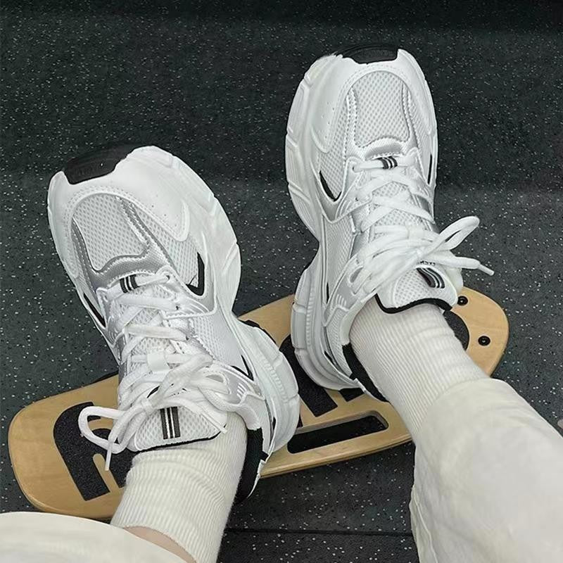 Damen Stylish Sportschuhe mit atmungsaktivem Obermaterial und dämpfender Sohle EB