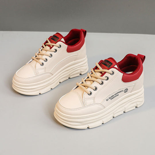 Damen Plattform Sneakers mit ergonomischer Dämpfung und stylishem Design EB