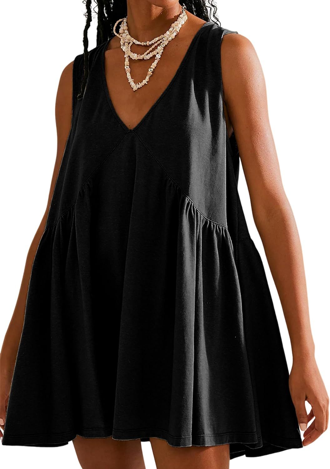 Damen Freizeitkleid aus leichtem, atmungsaktivem Material EB