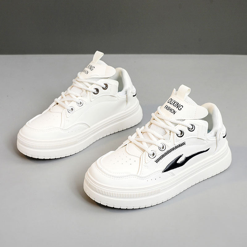 Damen modische Sneakers mit atmungsaktiver Mesh-Oberfläche und dämpfender Sohle EB