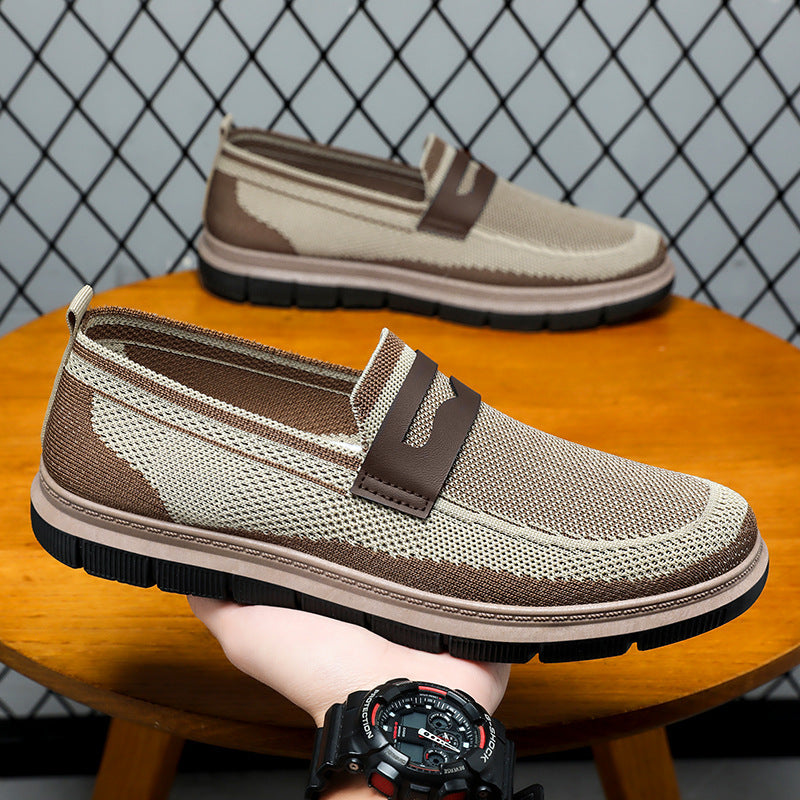 Damen Freizeit-Slipper mit innovativem Struktur-Obermaterial EB