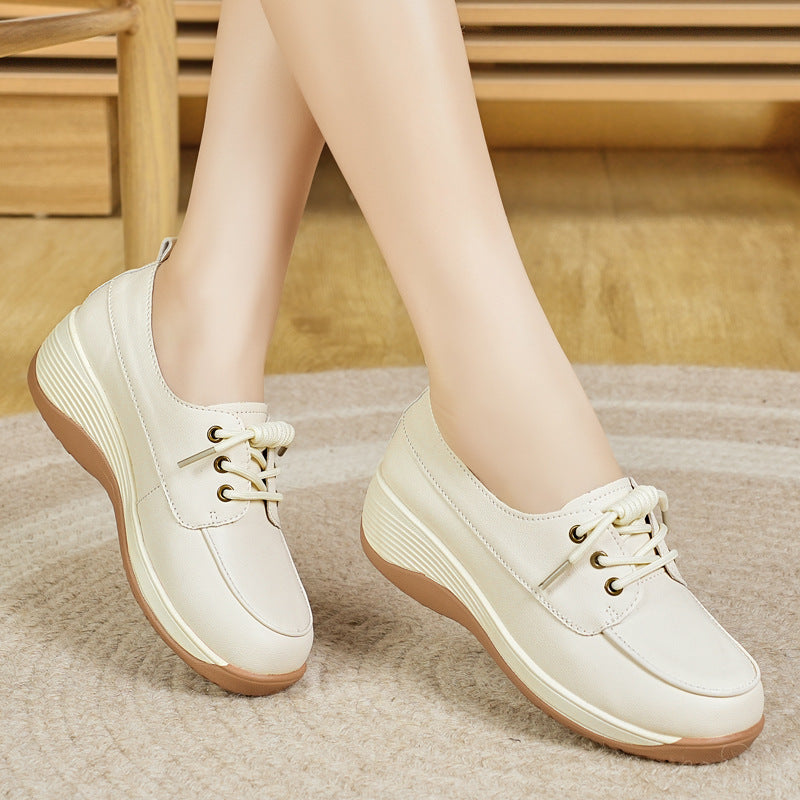 Damen Komfortable Schnürschuhe mit ergonomischer Sohle und modischem Design EB