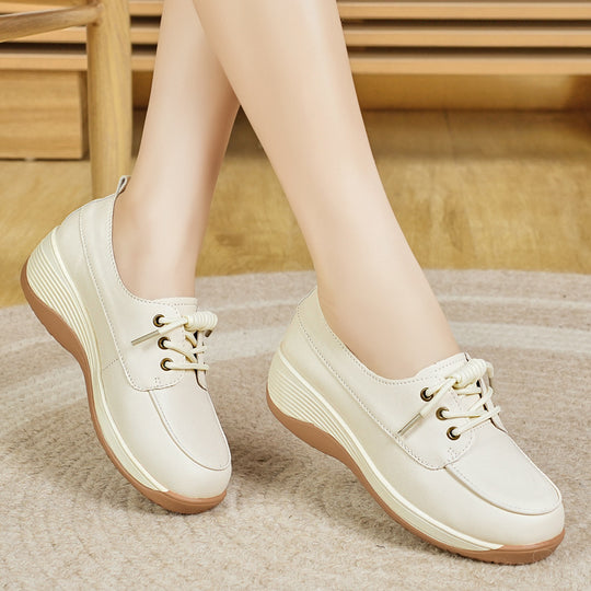 Damen Komfortable Schnürschuhe mit ergonomischer Sohle und modischem Design EB