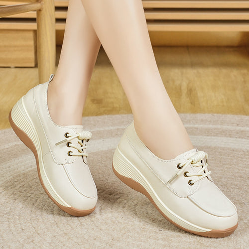 Damen Komfortable Schnürschuhe mit ergonomischer Sohle und modischem Design EB