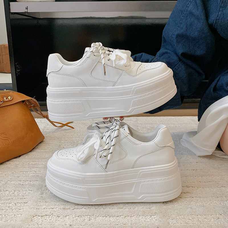 Damen Plattform-Sneaker mit modischem Design und atmungsaktiver Oberfläche EB
