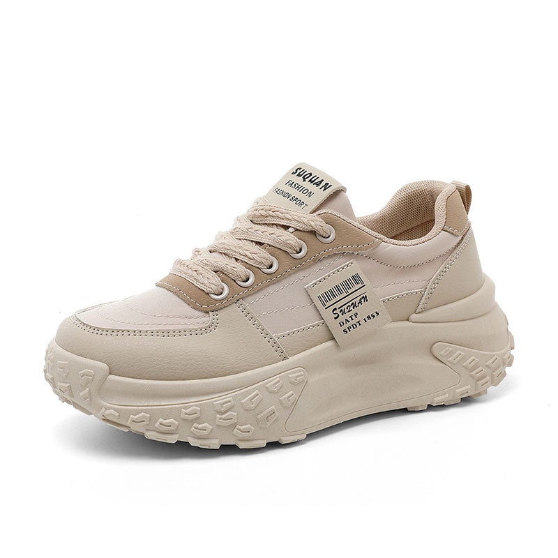 Damen Sportliche Sneakers mit doppeltem Dämpfungssystem und atmungsaktiver Oberflächenstruktur EB