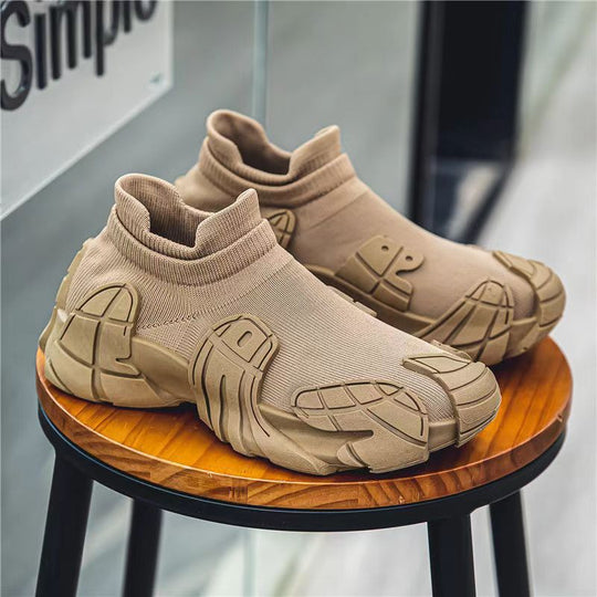 Damen Hochwertige Sport-Sneaker mit einzigartigem Profil und atmungsaktiver Strickstruktur EB