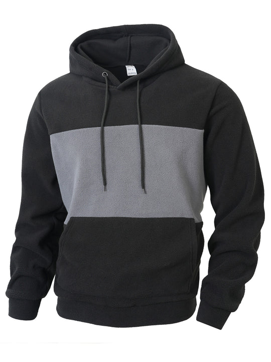 Herren Fleece-Hoodie mit innovativem Design EB