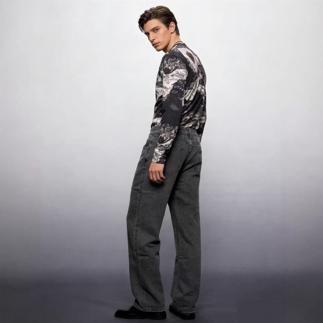 Herren Cargo-Jeans mit praktischen Taschen und lässigem Schnitt EB