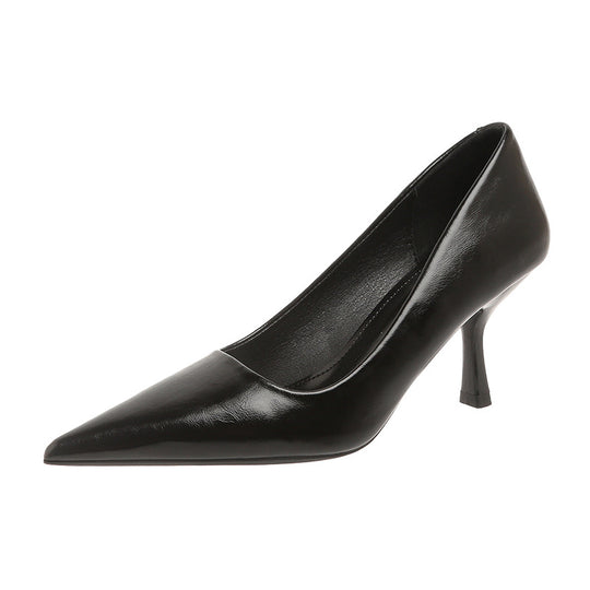 Damen Elegante spitze High Heels mit schmalem Absatz EB