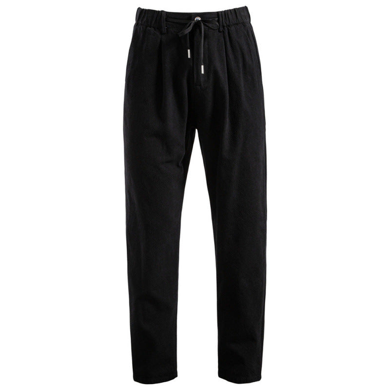 Damen lässige Chino-Hose mit elastischem Bund und komfortablem Schnitt EB