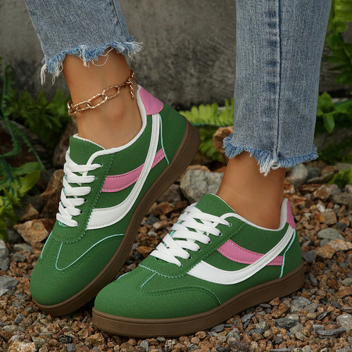 Damen Sportliche Sneakers im retro-inspirierten Style EB