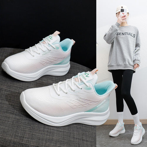 Damen Sportliche Lauf- und Freizeitschuhe mit atmungsaktivem Obermaterial EB