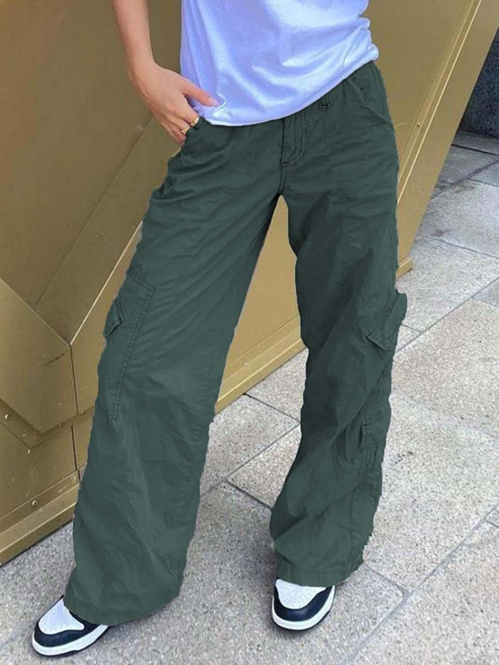 Damen lockere Cargo-Hose EB