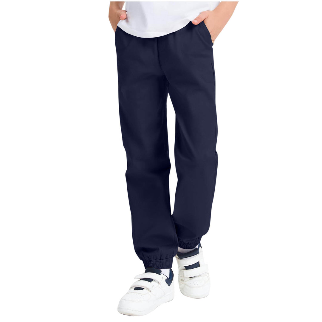 Jungen Freizeit-Hose mit elastischem Bund und Seitentaschen EB