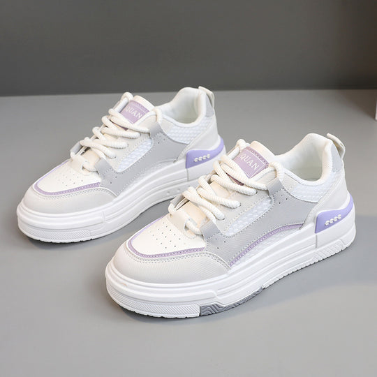 Damen sportliche Sneaker mit modischen Akzenten und dämpfendem Sohlenprofil EB