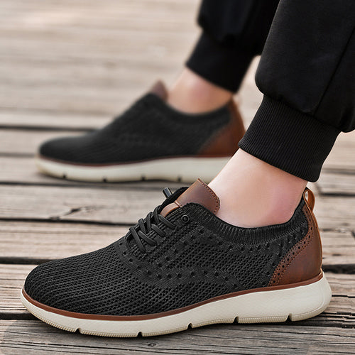 Damen sportliche atmungsaktive Sneakers mit innovativem Schnellschnürsystem EB