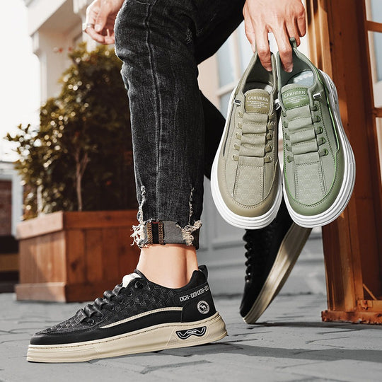 Damen modische Sneakers mit ergonomischem Design und rutschfester Sohle EB
