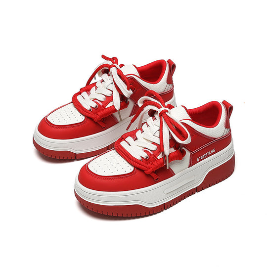 Damen Plattform-Sneaker mit modischem Design und komfortabler Profilsohle EB