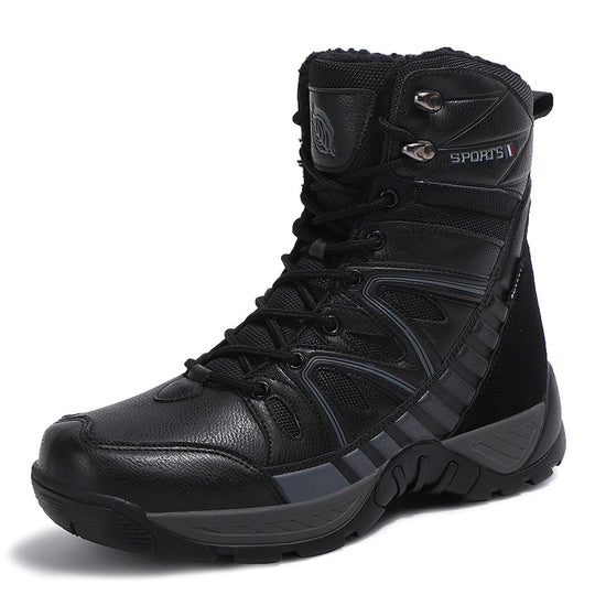 Damen Isolierte Winterstiefel mit rutschfester Sohle und wärmendem Innenfutter EB