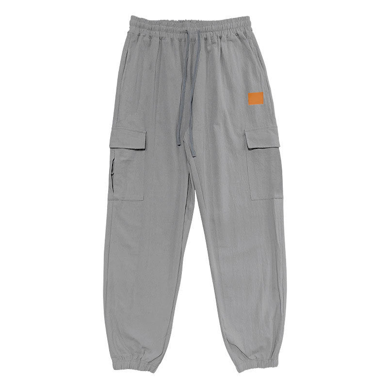 Herren Cargo-Hose mit elastischem Bund und praktischen Taschen EB