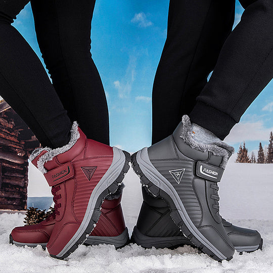 Damen Thermo-Winterstiefel mit isolierendem Warmfutter und rutschfester Profilsohle EB