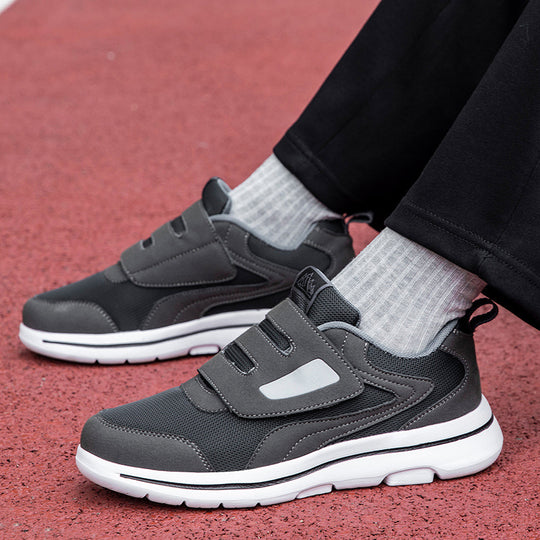 Damen Freizeitsneaker mit verstellbarem Klettverschluss und atmungsaktiver Mesh-Oberfläche EB
