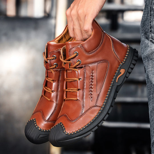 Herren Robuste und stylische Wanderschuhe mit rutschfester Sohle und atmungsaktiver Konstruktion EB