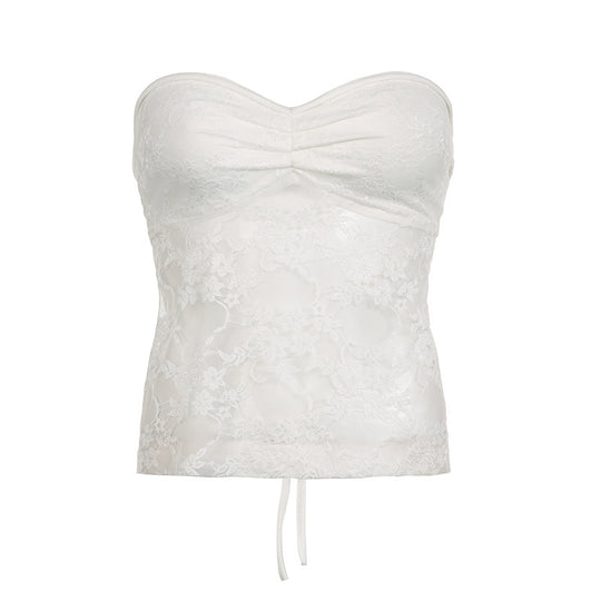 Damen Bustieroberteil mit eleganter Spitze und filigranem Design EB