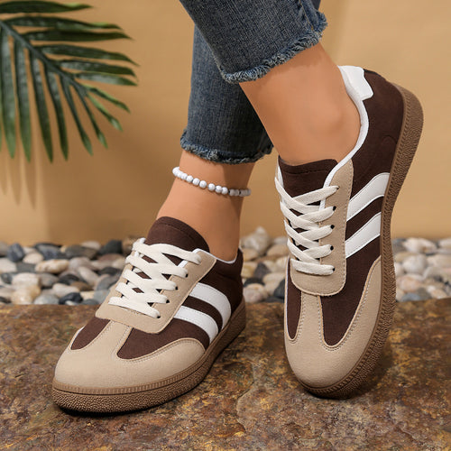 Damen Sportliche Sneaker mit bequemer Sohle EB