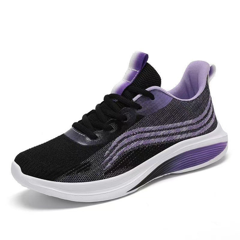 Damen Atmungsaktive Fitness-Sneaker mit dämpfendem Laufsohlenkomfort EB