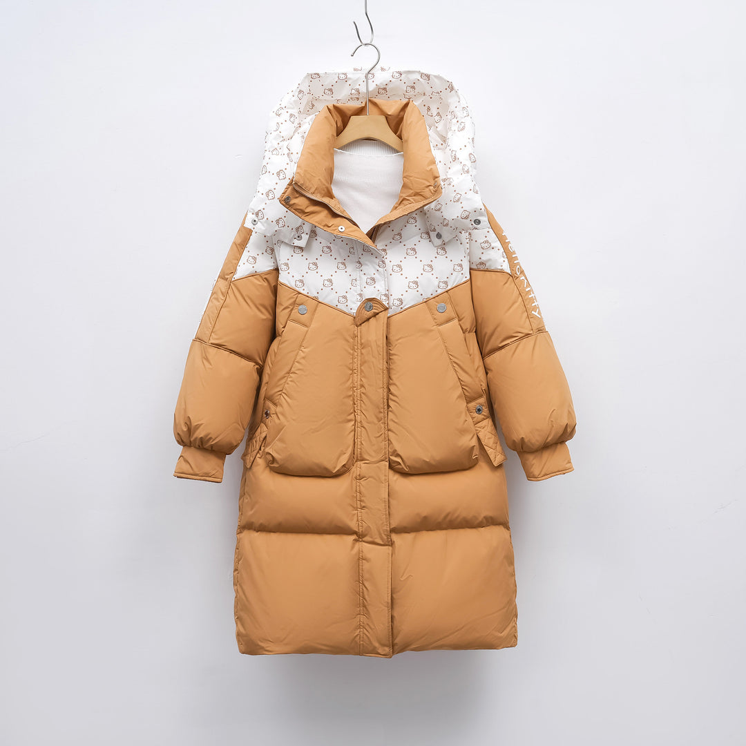 Damen Winterparka mit Kapuze EB