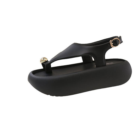 Damen modische Sling-Sandalen mit flexibler Sohle und elegantem Riemchen EB