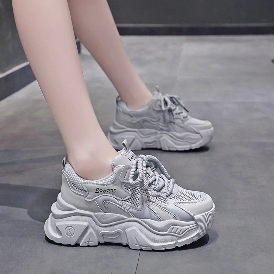 Damen Sportliche Chunky Sneakers EB