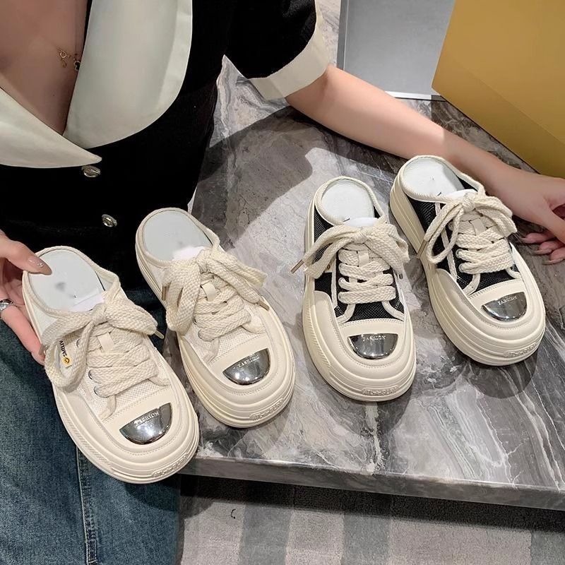 Damen modische Plateausneaker mit atmungsaktiver Oberflächenstruktur und robustem Sohlenprofil EB