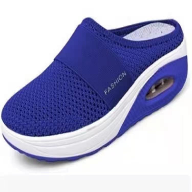 Damen Atmungsaktive Clogs mit rutschfester Sohle und flexiblem Mesh-Obermaterial EB