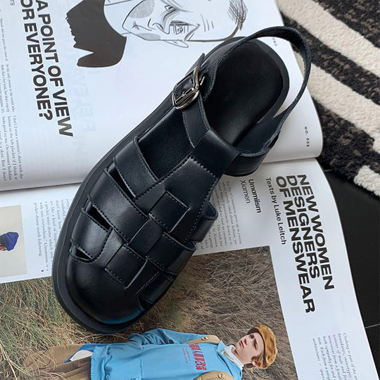 Damen Sandalen mit verstellbarem Riemen und rutschfester Sohle EB