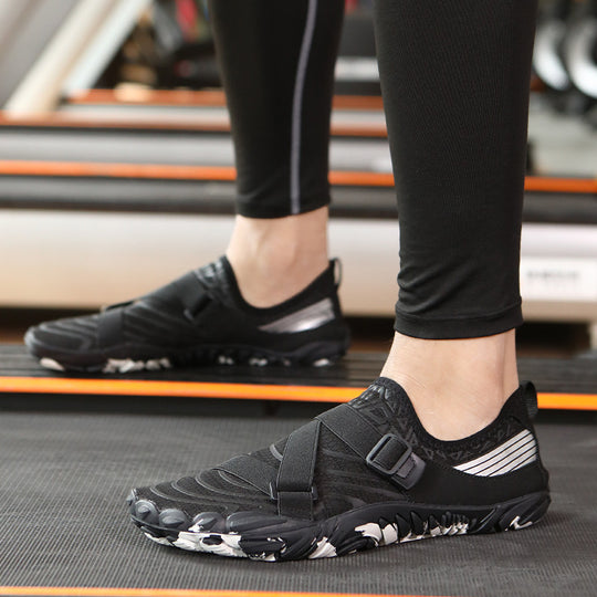 Damen Wassersportschuhe mit rutschfester Sohle und verstellbarem Riemen EB