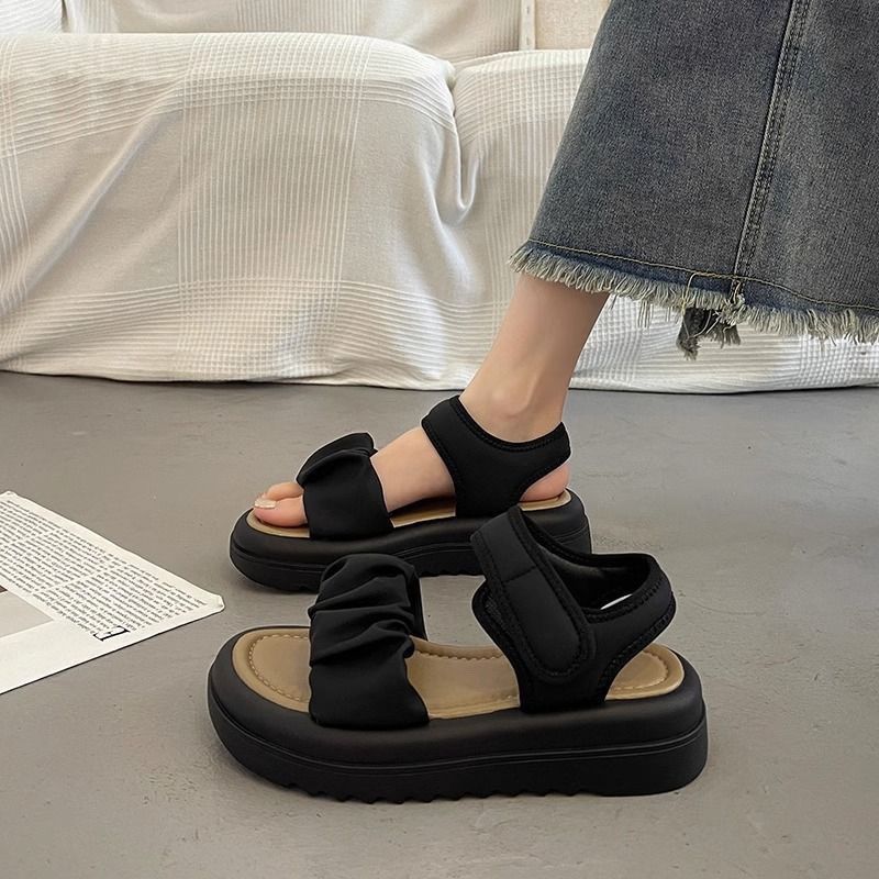 Damen Strapazierfähige Sommer-Sandalen mit gepolstertem Obermaterial und rutschfester Sohle EB