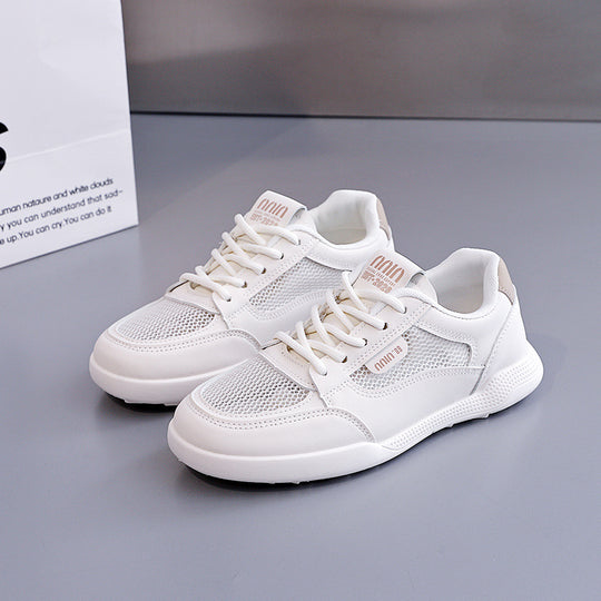 Damen atmungsaktive Freizeitschuhe mit innovativer Netzstruktur und rutschfester Sohle EB