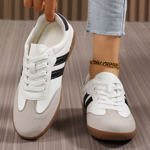 Damen Sportliche Sneakers mit rutschfester Sohle und atmungsaktiver Oberflächenstruktur EB