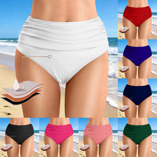 Damen Hochtailliertes Bikini-Höschen mit schmeichelndem Design EB